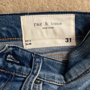Slim Fit Rag & Bone Men’s Jeans